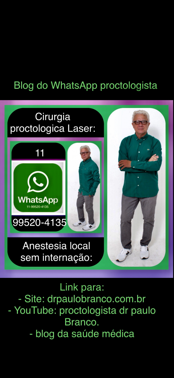 whatsApp do proctologista
