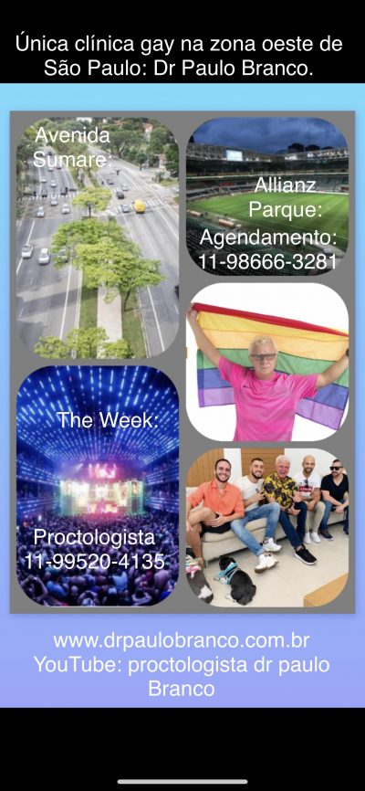 clinica de proctologia para o gay na zona oeste em sao paulo 