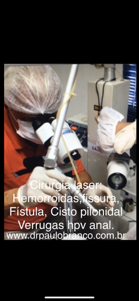 clinica de proctologia com laser Dr Paulo Branco