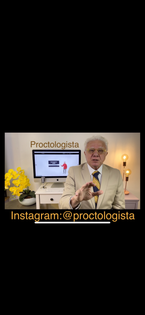 proctologista no instagran
